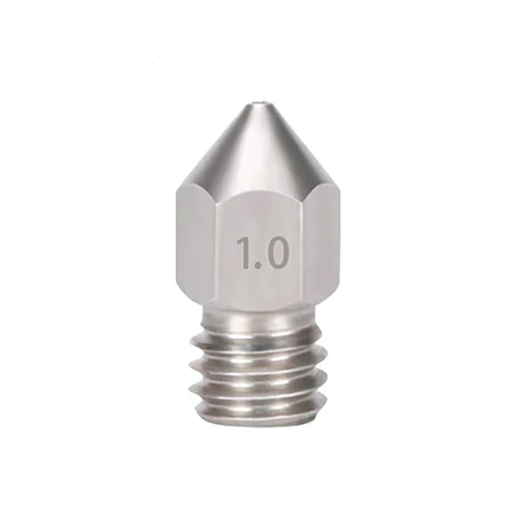 MK8 3D Printers Extruder Nozzles stainless 1.0mm – 3DUINO